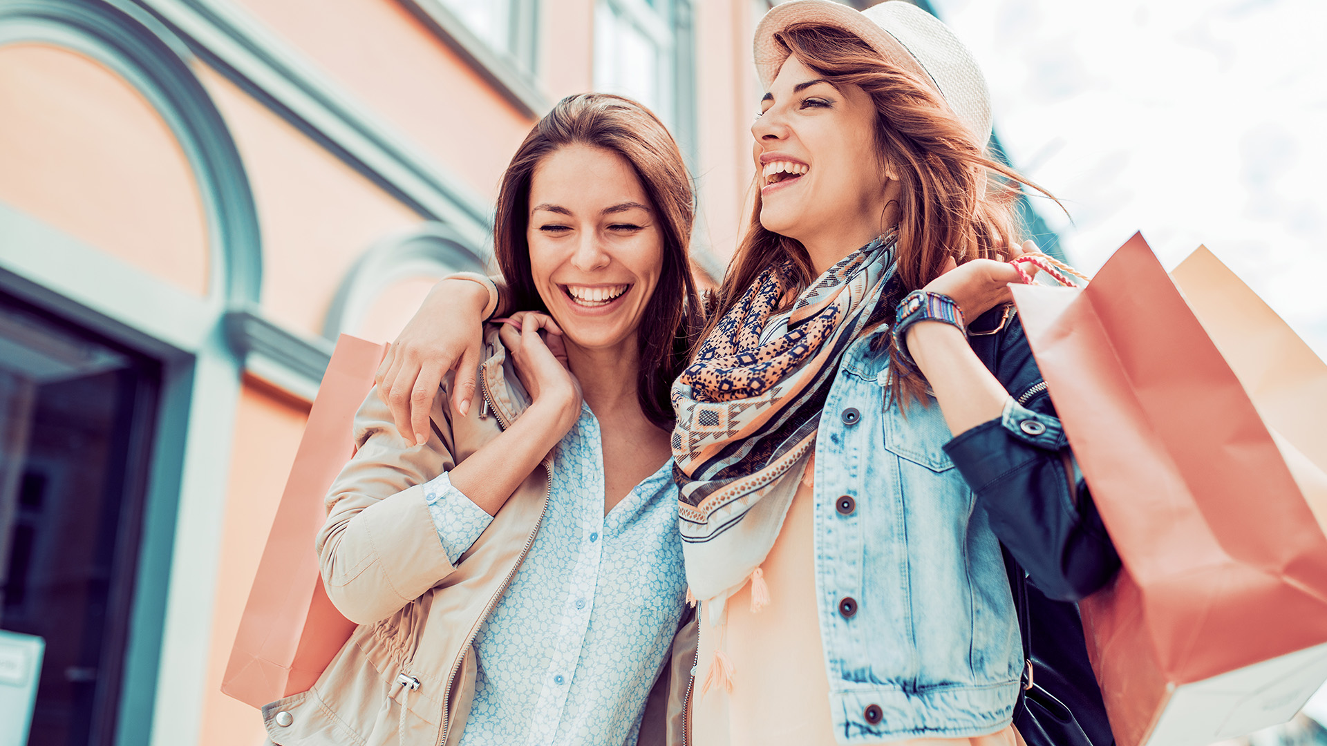 friends shopping